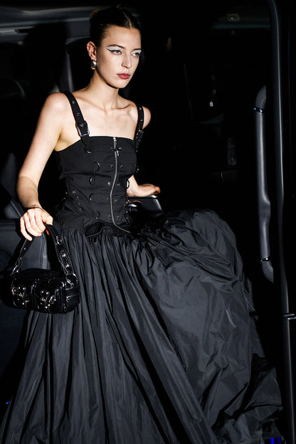 Strap and sling dress