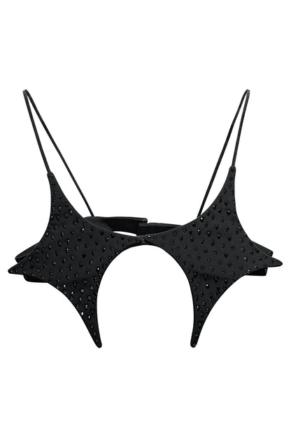 Diamond-mounted four-star suspenders