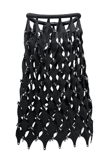 Sour Four Stars Metal Ring Bra Dress