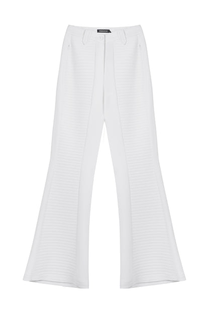 Thread stitching slim pants