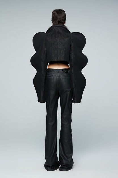 Wave Cotton Stick Coat