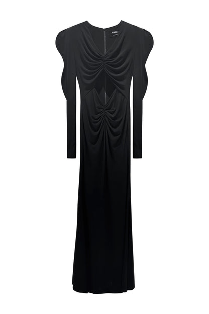 Medium long sleeve dress