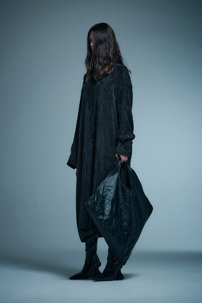 Tencel Loose-Fit Long Shirt