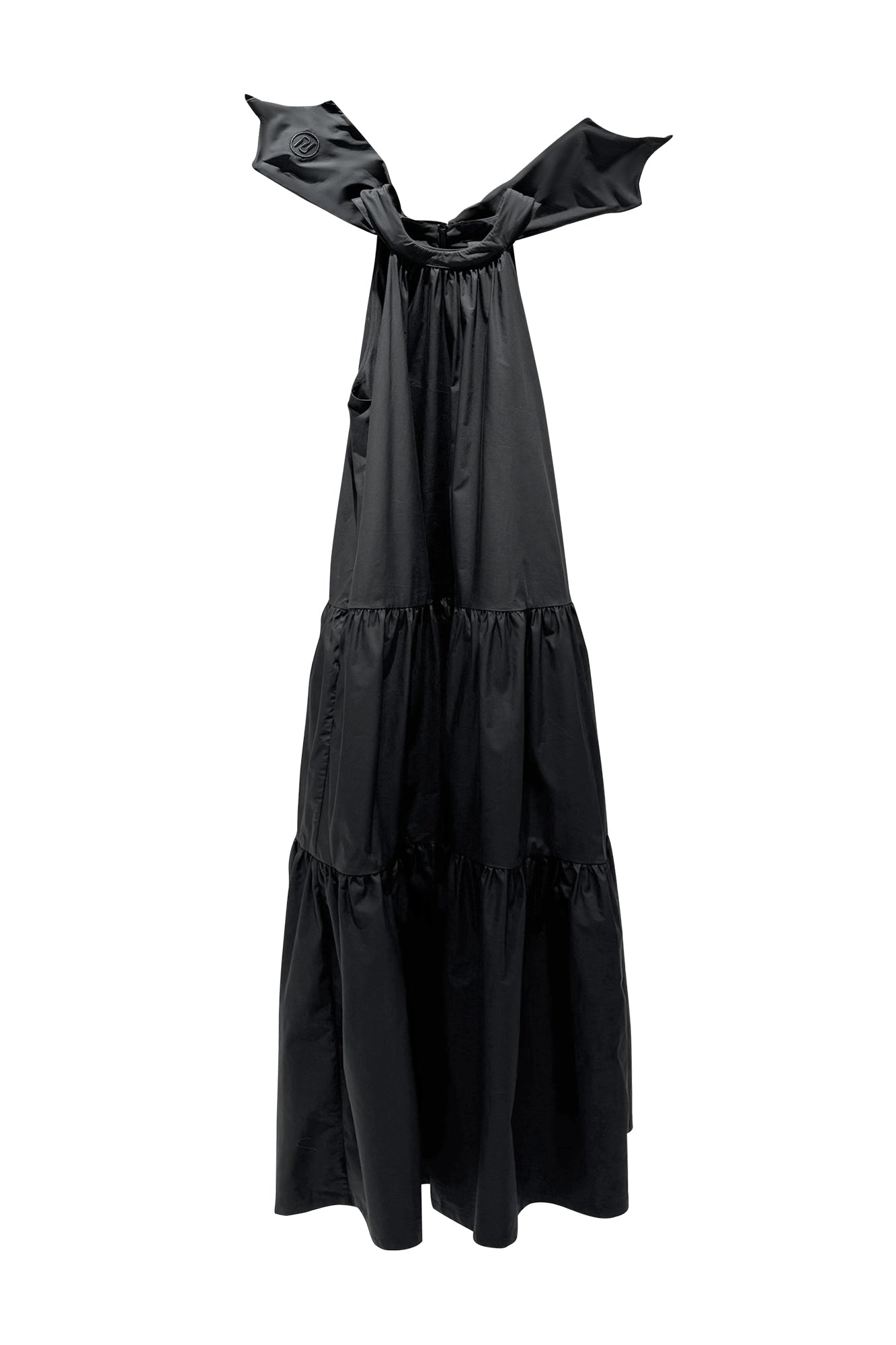 Star ribbon A-shaped hem dress