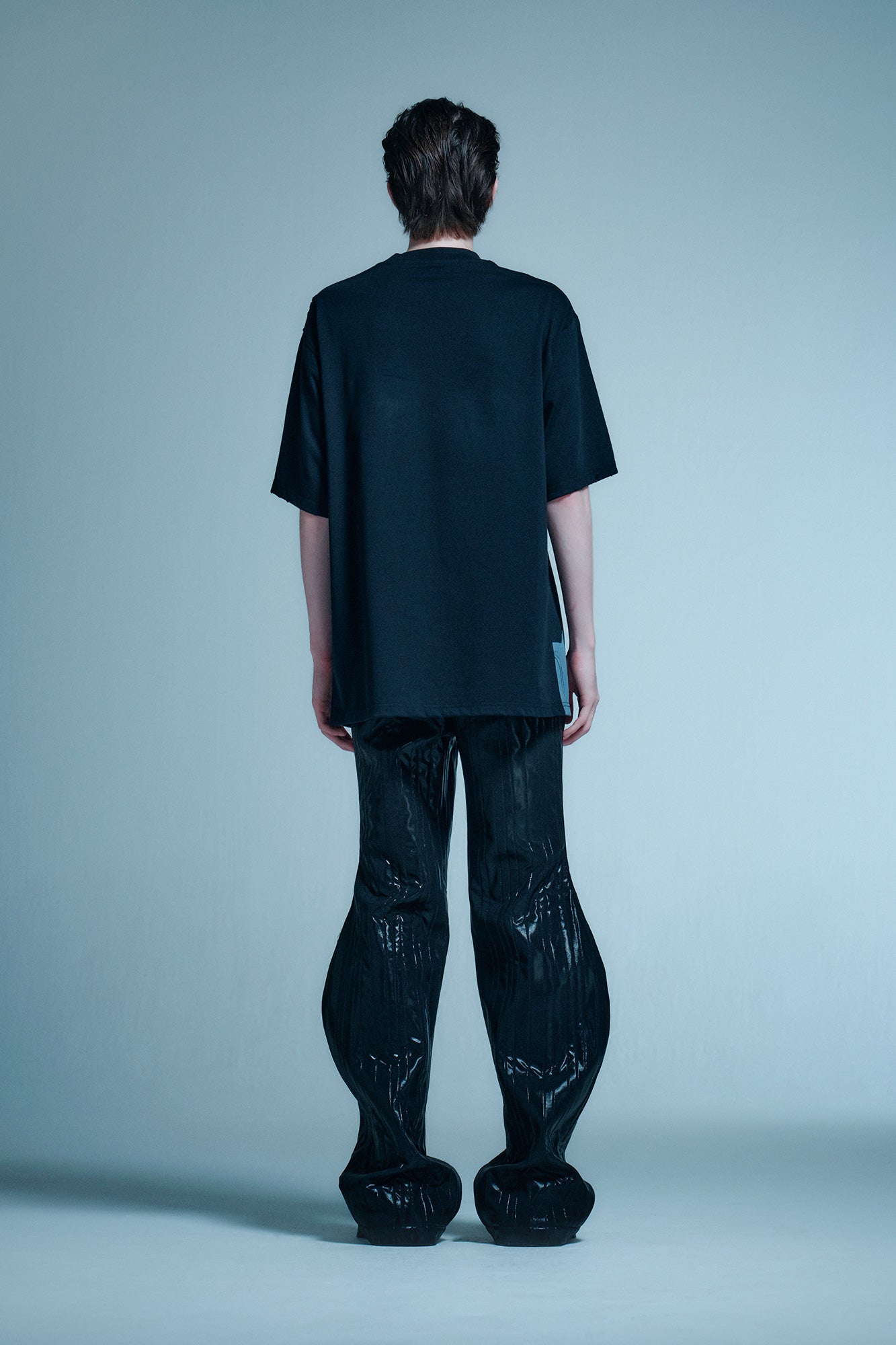 Digital floral printed T-shirt