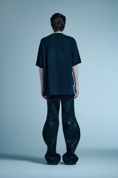 Digital floral printed T-shirt