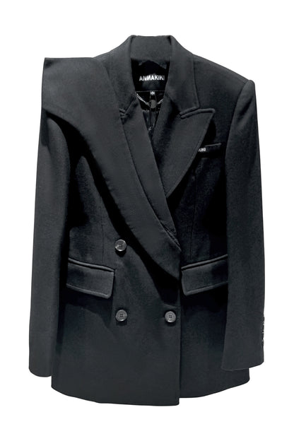 Worsted fleece fly piece suit